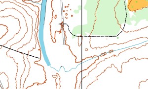 Eno River SP: Preliminary map snippet
